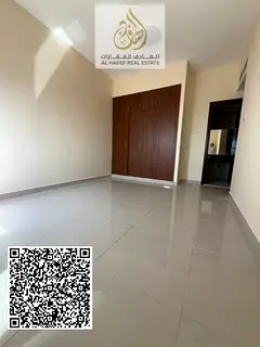 One bedroom, living room, balcony, two bathrooms, kitchen, and built-in wardrobe.