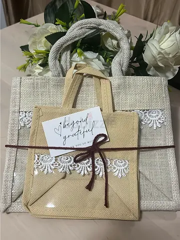 Jute Gift Bags