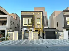 Luxury super deluxe villa for sale in Al Bahia area, Ajman, price includes electricity, water and ai