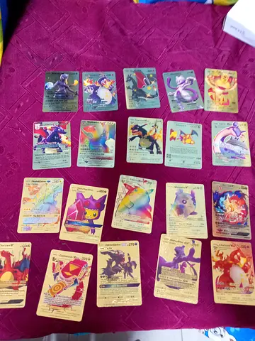 Rare Pokémon Trading Cards CollectionAll  onlyfor40AED Offer