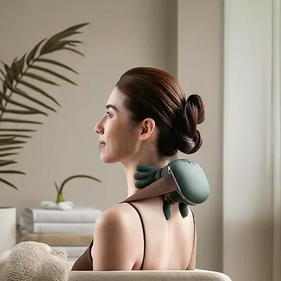 Portable, Bionic Heated Neck and Back Smoother