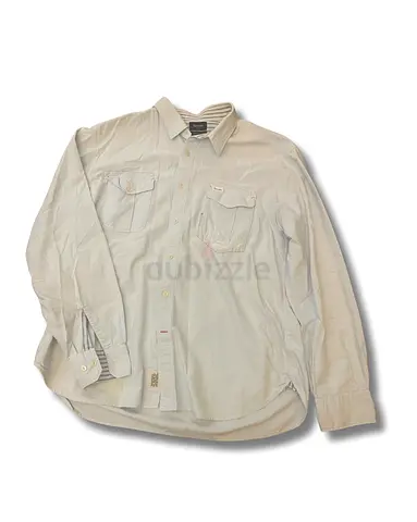 Façonnable Mens Casual Long Sleeve Shirt