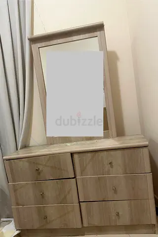 Functional Dresser with Mirror