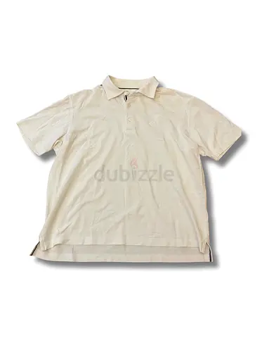 Mens Van Laack Casual Polo Shirt in white Color