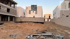 Exceptional plot of land for residential villas, street and alley access, 3014 sq ft