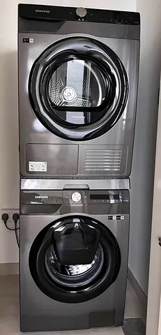 Samsung set washer dryer wifi model 9+9 kg free delivery with warranty