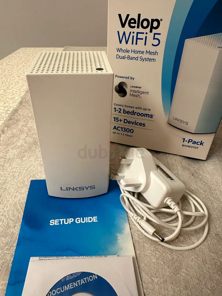 Linksys Velop WiFi 5 Mesh System for Fast Internet Everywhere65073396846465111