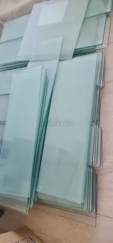 Numbers of shelves from glasses + countries from white almonuim can be used as decoration for shop