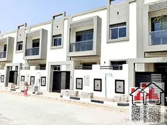 Villa for rent in Ajman, Al Zahya area 4 master bedrooms, a living room, a kitchen, and a maid's
