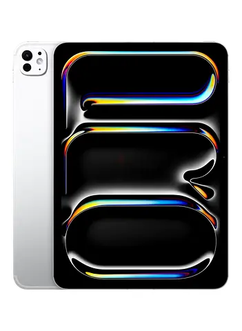 iPad Pro - 2024 ( 5th Generation) M4 11-Inch, 256GB, WiFi, Silver With Standard Glass - Internationa