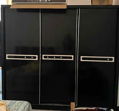 Stylish Black Wardrobe for Sale