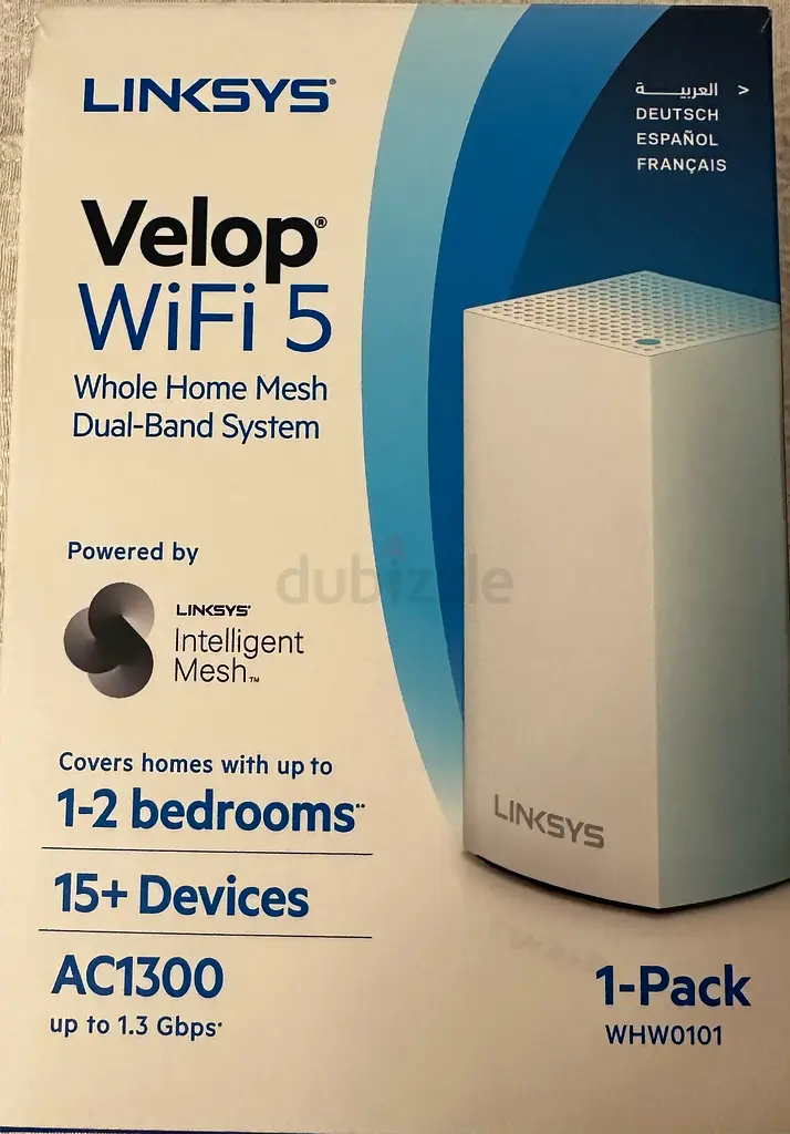 Linksys Velop WiFi 5 Mesh System for Fast Internet Everywhere