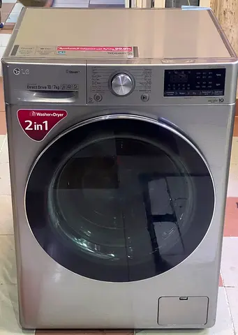 LG washer dryer combo 10 kg washer with 7 kg dryer with warranty delivery