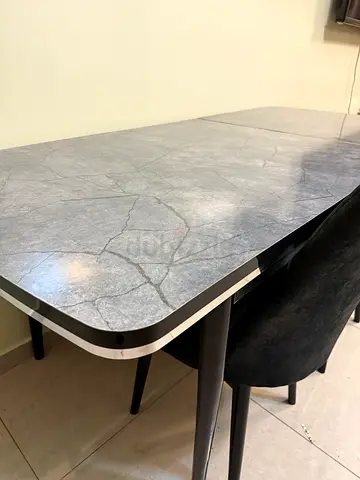 Stylish Grey Dining Table for Sale
