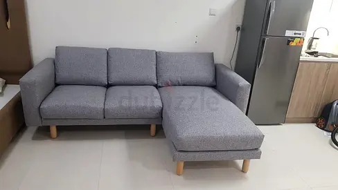 IKEA norseborg l shape sofa