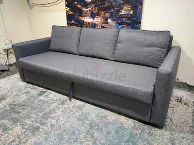 Ikea three seater sofa bed under storage
