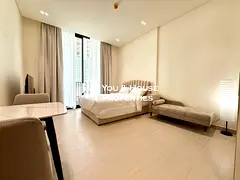 Elegant Furnished Studio | Premium Finishes | Bright &amp; Stylish Living