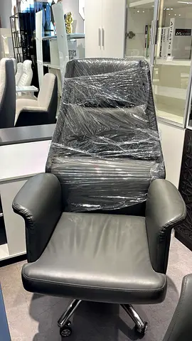 Big Boss Leather revolving heavy-duty chair
