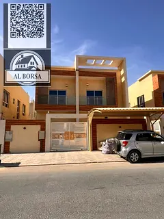 Villa for rent consisting of five master bedrooms, a majlis (formal sitting room), a living room, a