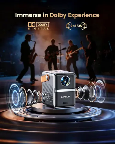 Wimius P61 PRO Smart Projector