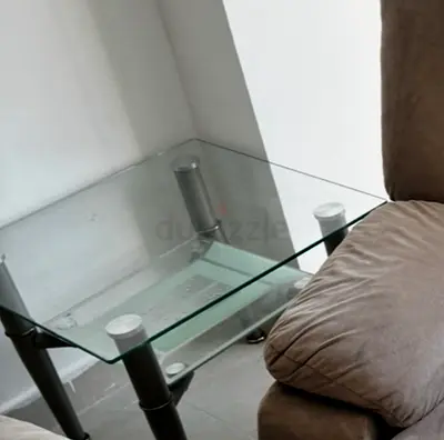 Sleek Glass Coffee Table