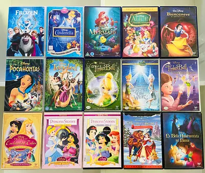 15 Kids Movie DVD’s