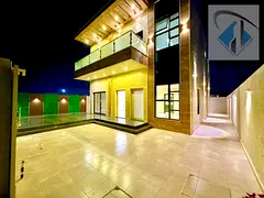 Luxury super deluxe villa for sale in Al Zahiyah area, Ajman, price including registration and owner