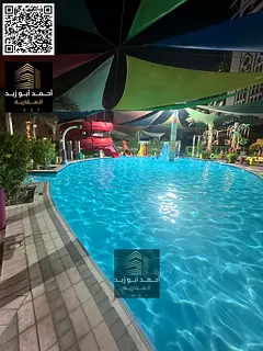 Premium 1-bedroom apartment in Al Rashidiya 1 with gym, pool, aqua park, appliances, parking, and gr