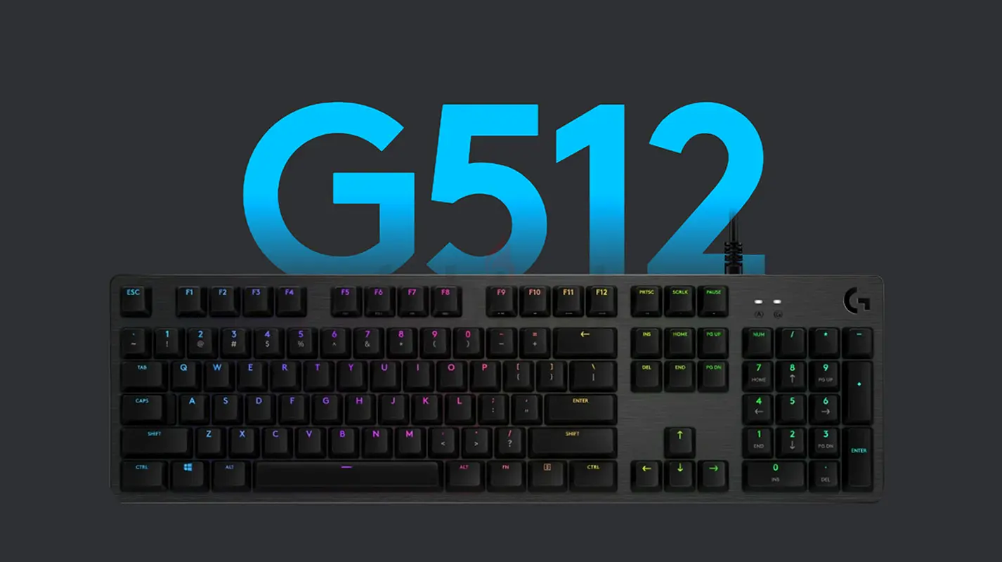 Logitech G512  Mechanical Gaming Keyboard65073392028545114