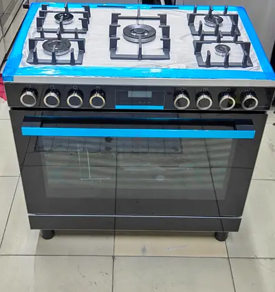 Bosch Latest Model Series 8 full Gas cooker 90cm For Sale Black Glass Finish