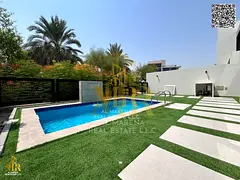 Ultra–super-modern villa in Al Zorah’s Green City, featuring four master bedrooms and a private 