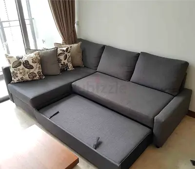 Ikea friheten sofa com bed with storage
