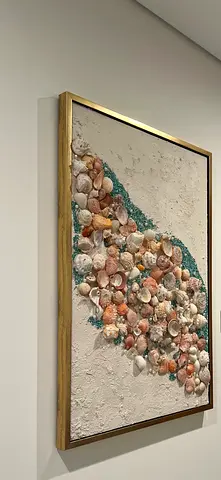 Beautiful Shell Art Wall Hanging