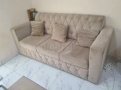 Cozy Beige Sofa with Elegant Design