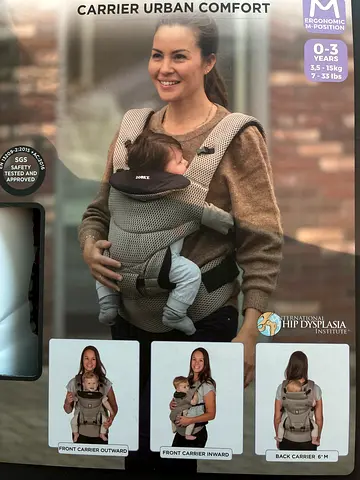 Dooky Urban Comfort Baby Carrier - Ergonomic and Versatile