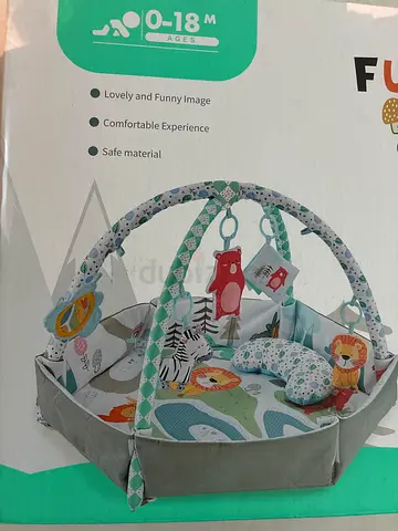 Colorful Baby Play Mat with Hanging Toys