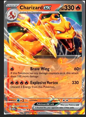 Charizard EX 006/165