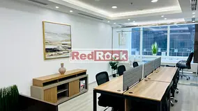 Fully Furnished 410 Sqft office with Downtown View