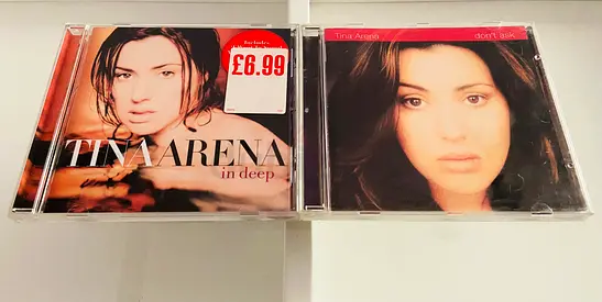 2 Tina Arena Music CD’s