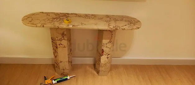 Elegant Spanish Marble Console Table for Sale