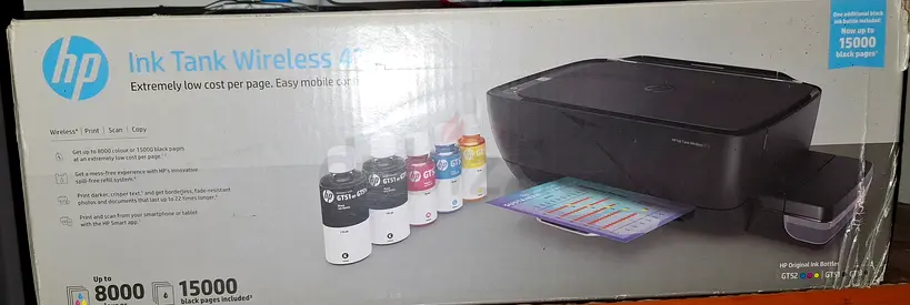 HP Ink Tank Wireless All-in-One Printer - Great Condition