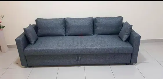 Ikea sofa bed under storage three seater