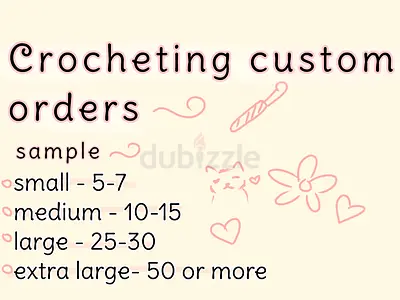Custom crochet orders