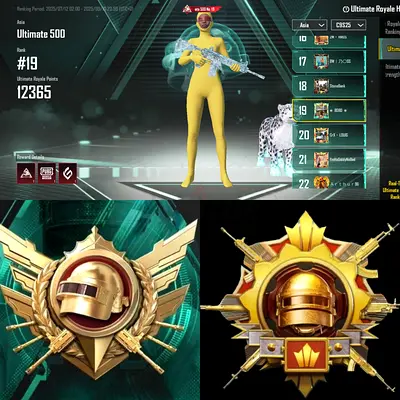 PUBG MOBILE ULTIMATE LEGEND,CONQUEROR PAID RANK PUSH!!!