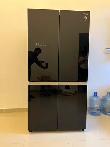 720L Gross Side by Side 4 Door Premium Refrigerator,10 Year Warranty on Inverter Compressor, French