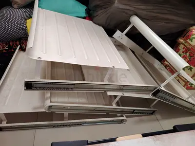 Stylish White Metal Storage Unit