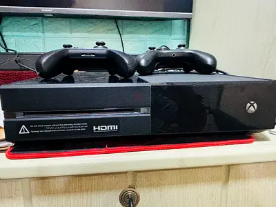 Microsoft Xbox One Console with Controllers