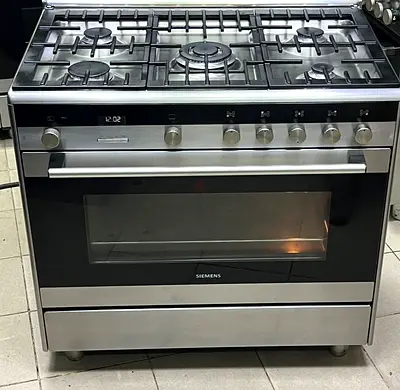 Siemens new model iQ500 gas with electric oven stove 90/60,cm