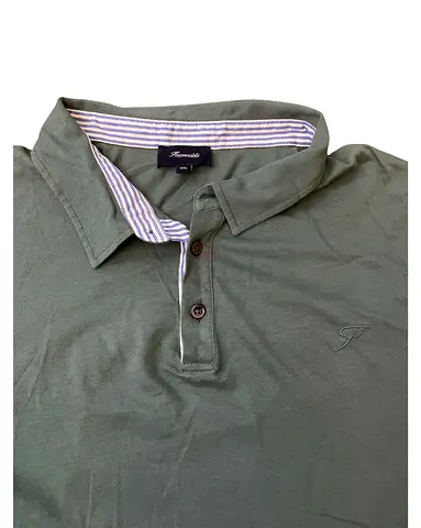 Façonnable Mens Casual Green Polo Shirt