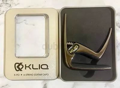 For Sale or Trade KLIQ Music Gear Guitar Capo for Acoustic and Electric Guitars, Black Chrome